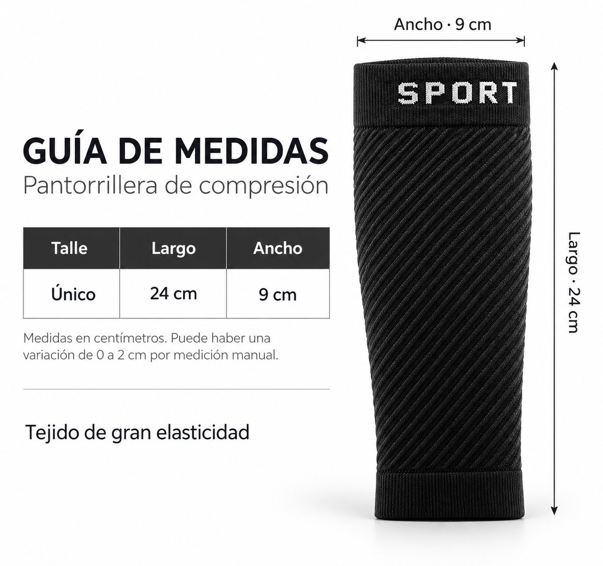 Medias de compresión | Único talle |  Par - 2