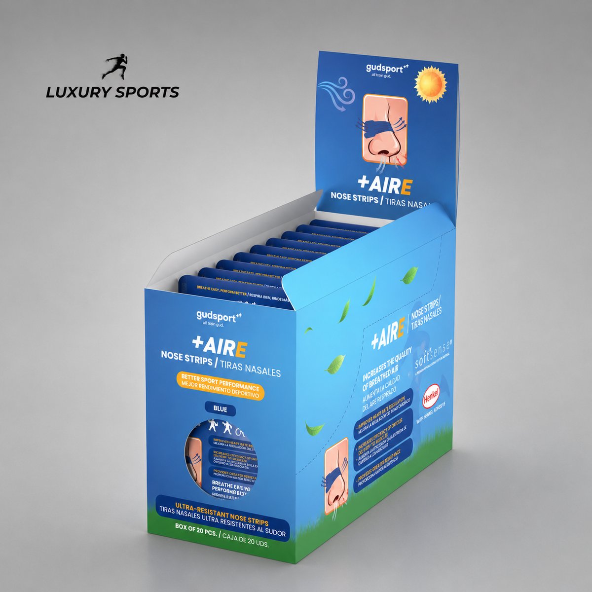 GUDSPORT +AIRE - PACK 30 UNID - 3