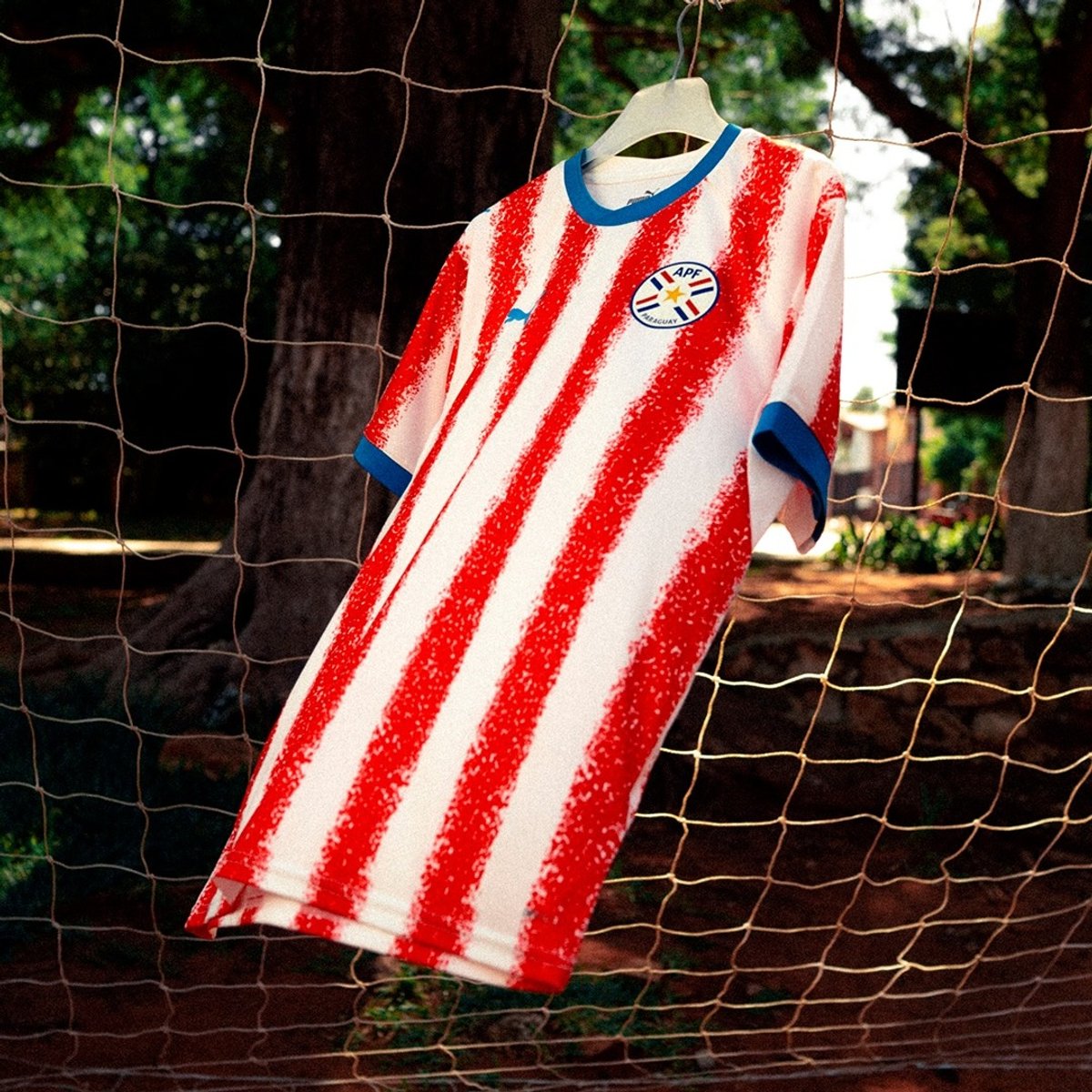 Camiseta Oficial Puma Paraguay Masculino - ORIGINAL - 2