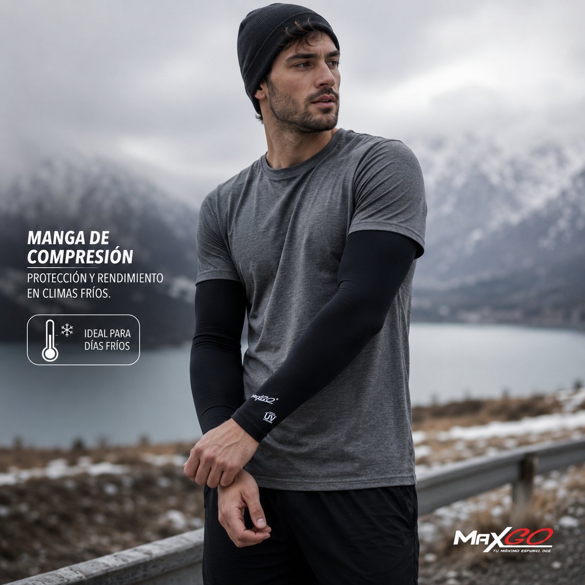 MANGA UV400 MAX GO - NEGRO - 3
