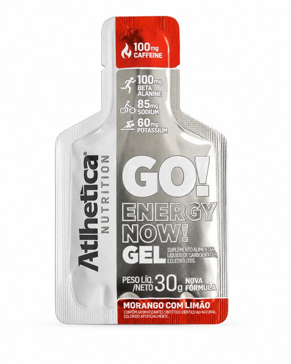 Gel GO! Energy Now!– Fresa con limón