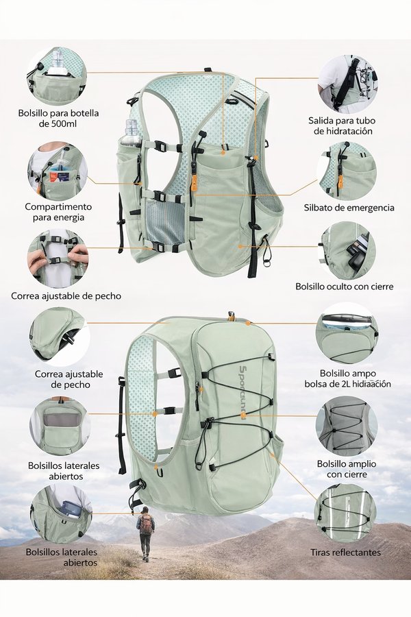 SPORTS NEW- 8 LITROS