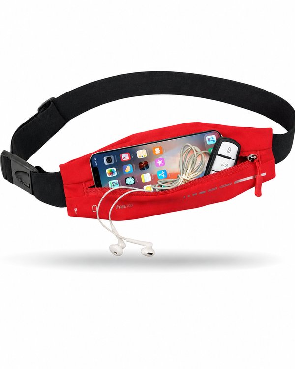 RIÑONERA X-SPORTS - ROJO