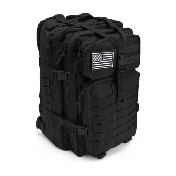 MOCHILA TÁCTICA 45 LITROS - NEGRO