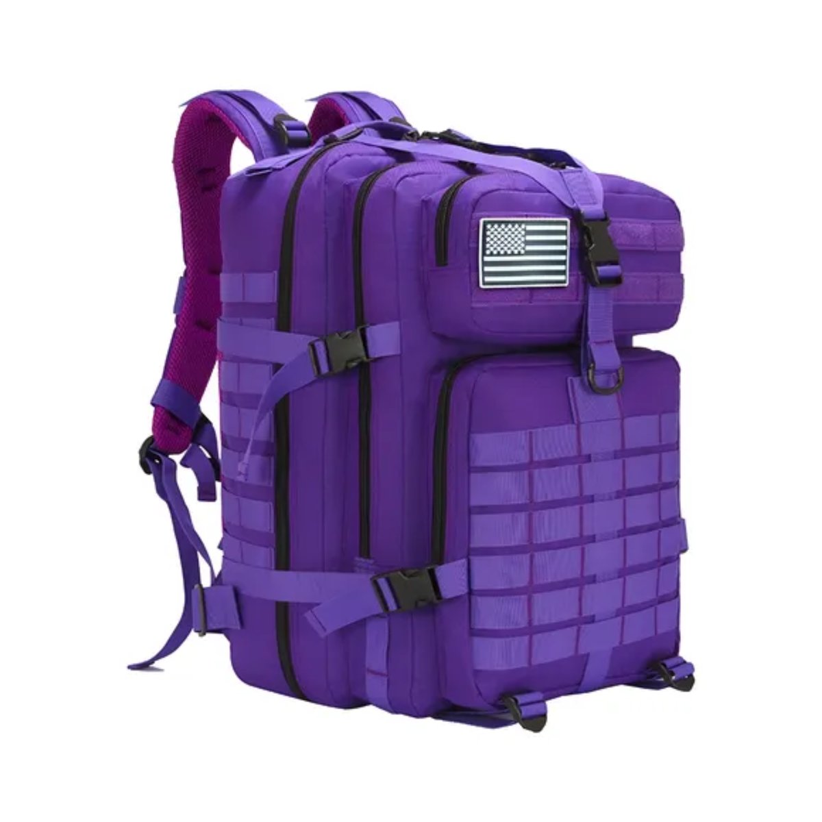 MOCHILA TACTICA 45 LITROS - VIOLETA