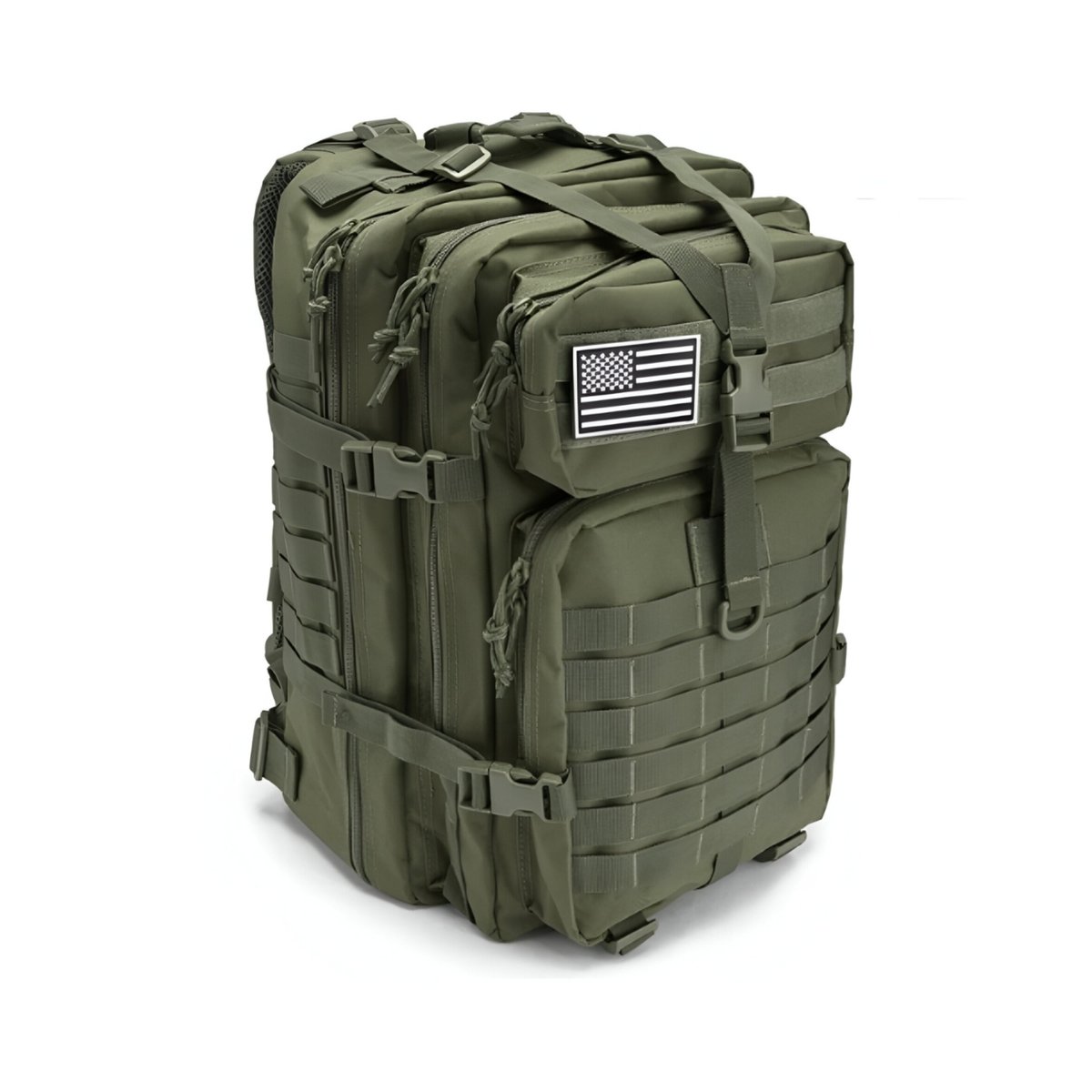 MOCHILA TÁCTICA 45 LITROS - VERDE MUSGO