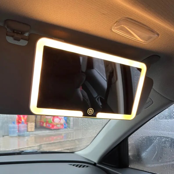 Espejo Led Para Auto 3 Niveles