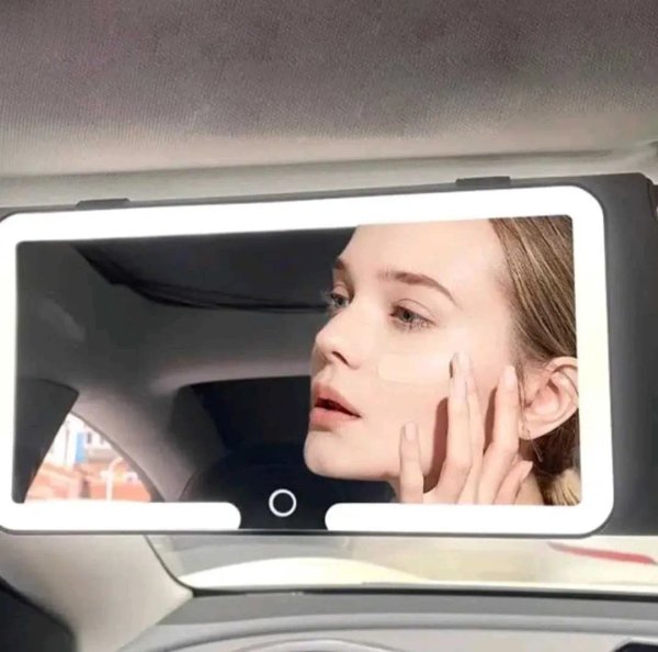 Espejo Led Para Auto 3 Niveles