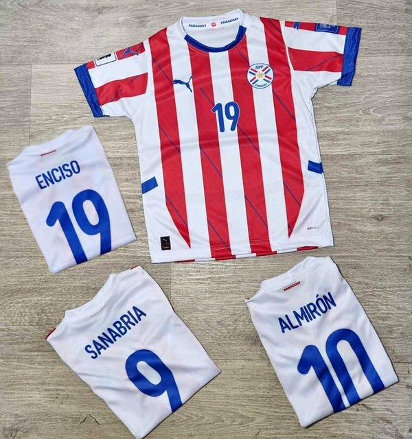 Camiseta De Paraguay Sublimadas