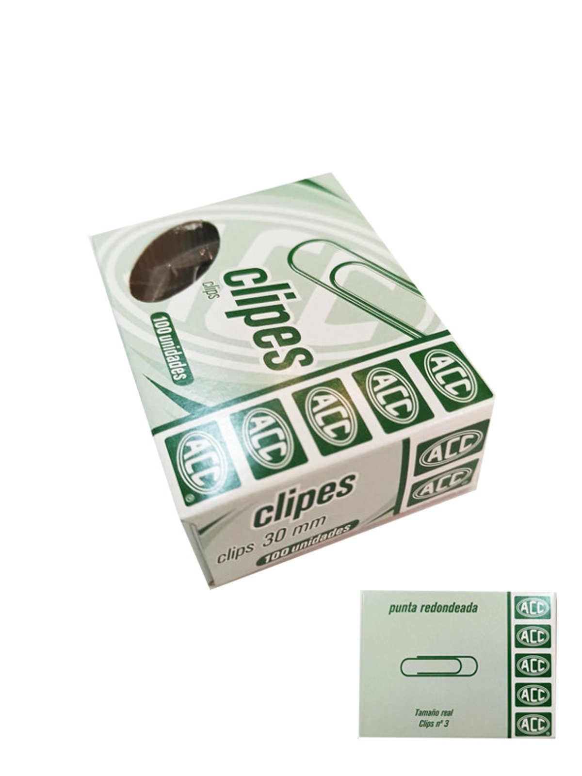 Clip de 30mm (100 unidades)