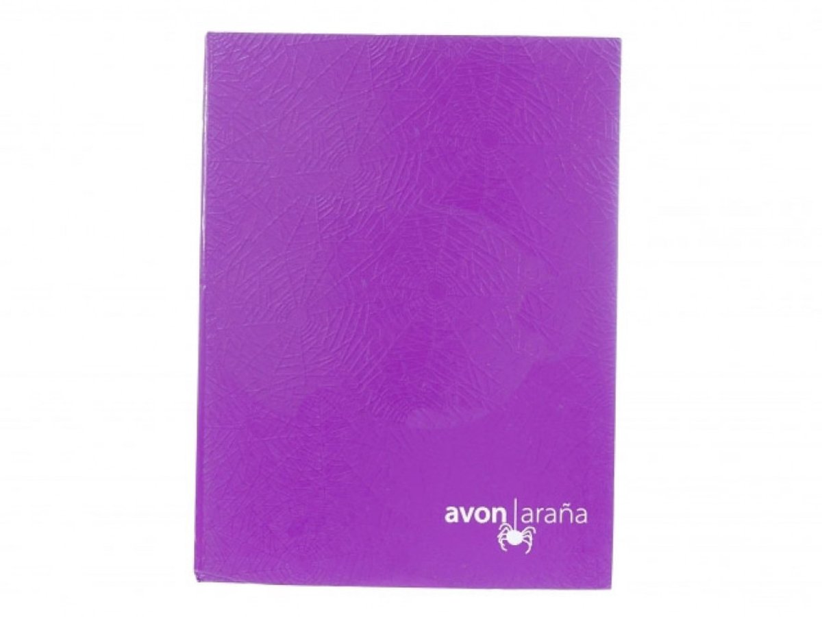 Cuaderno escolar Avon araña 48h cuadriculadas 