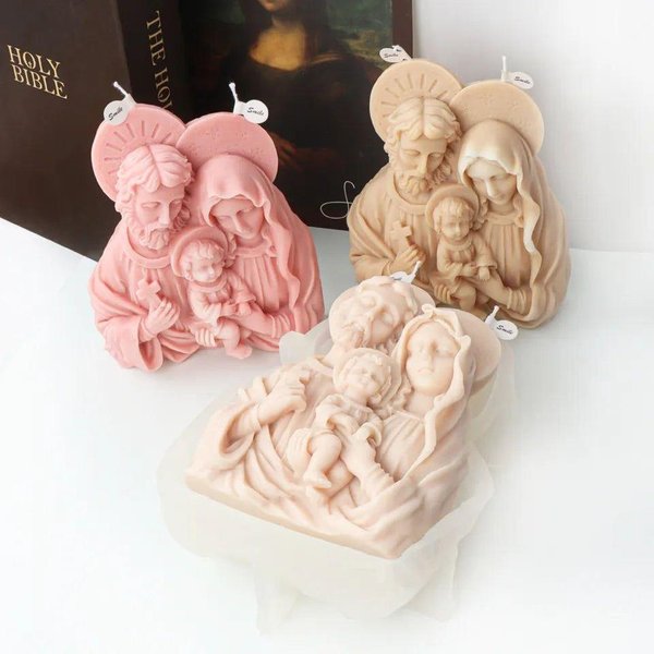 Vela Diseño Sagrada Familia