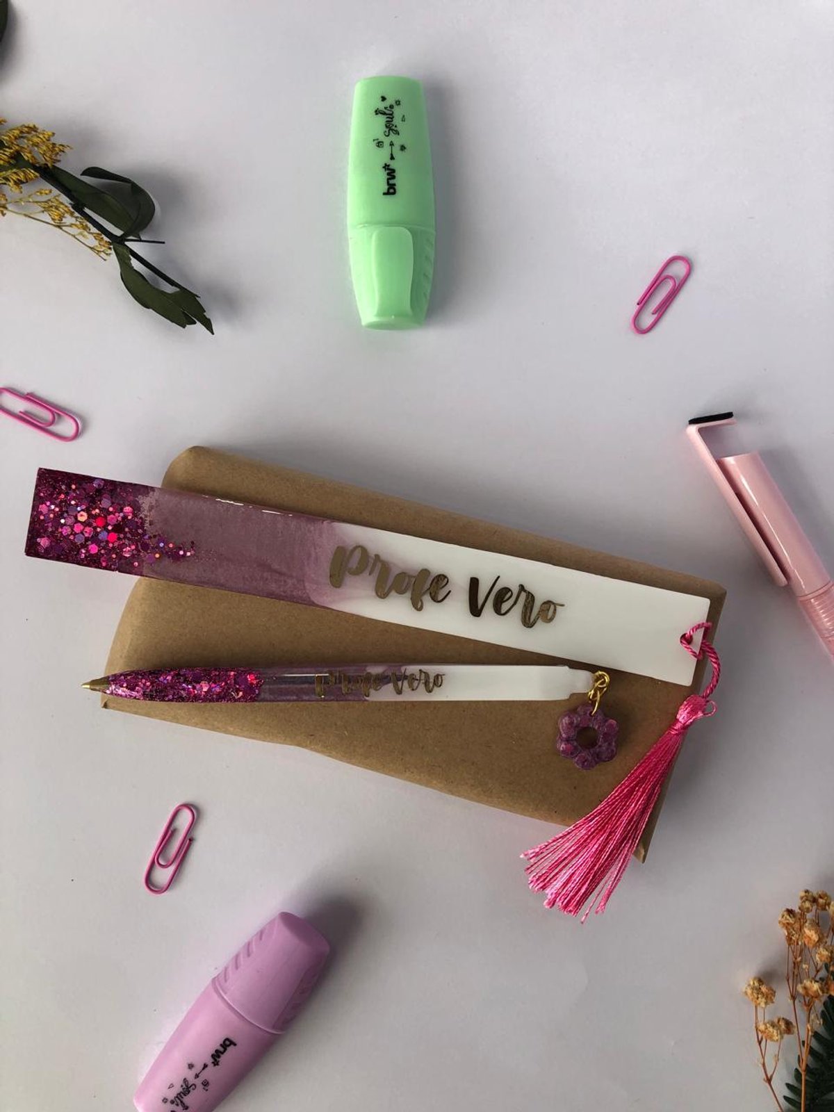 Bolígrafos de resina