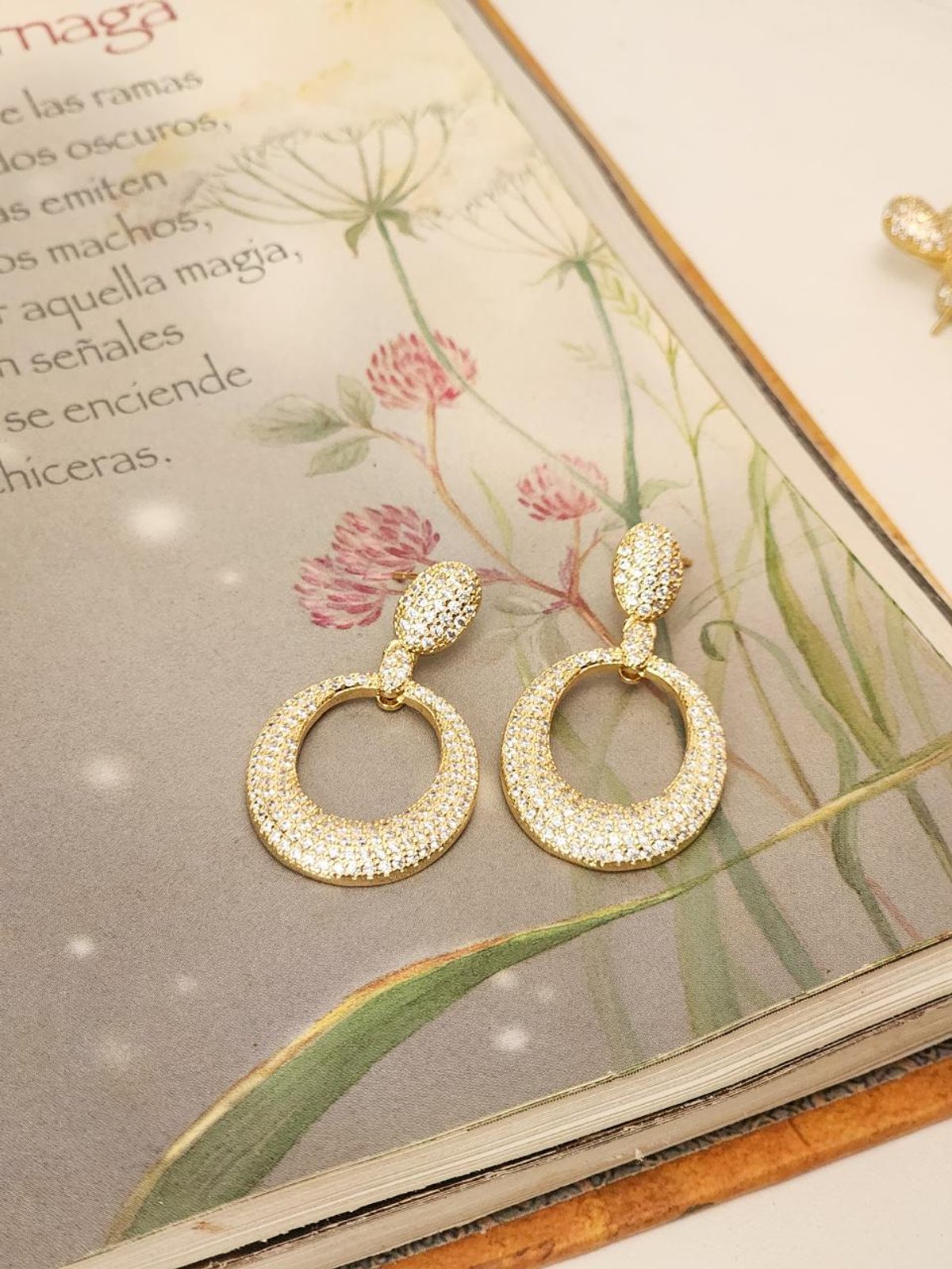 Aro colgante micropave 