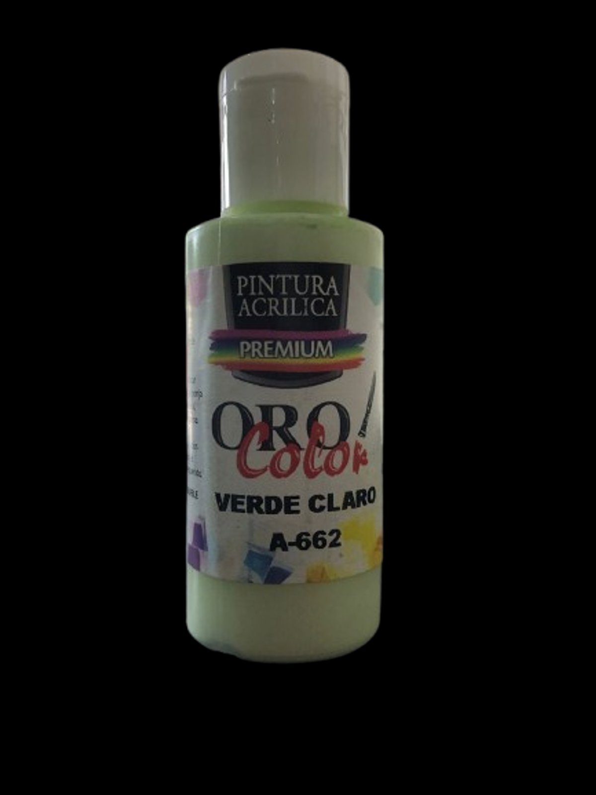 Pintura Acrílica Oro Color - Verde Claro 60ML