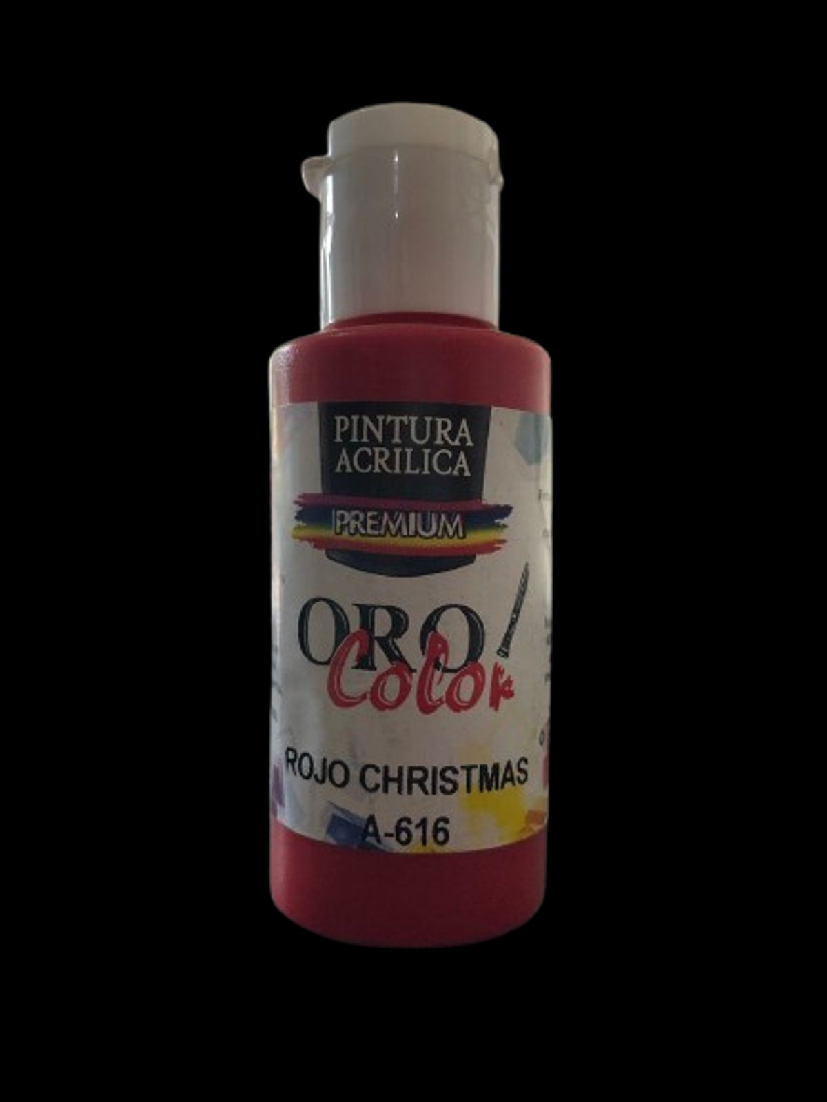 Pintura Acrílica Oro Color - Rojo Christmas 60ML