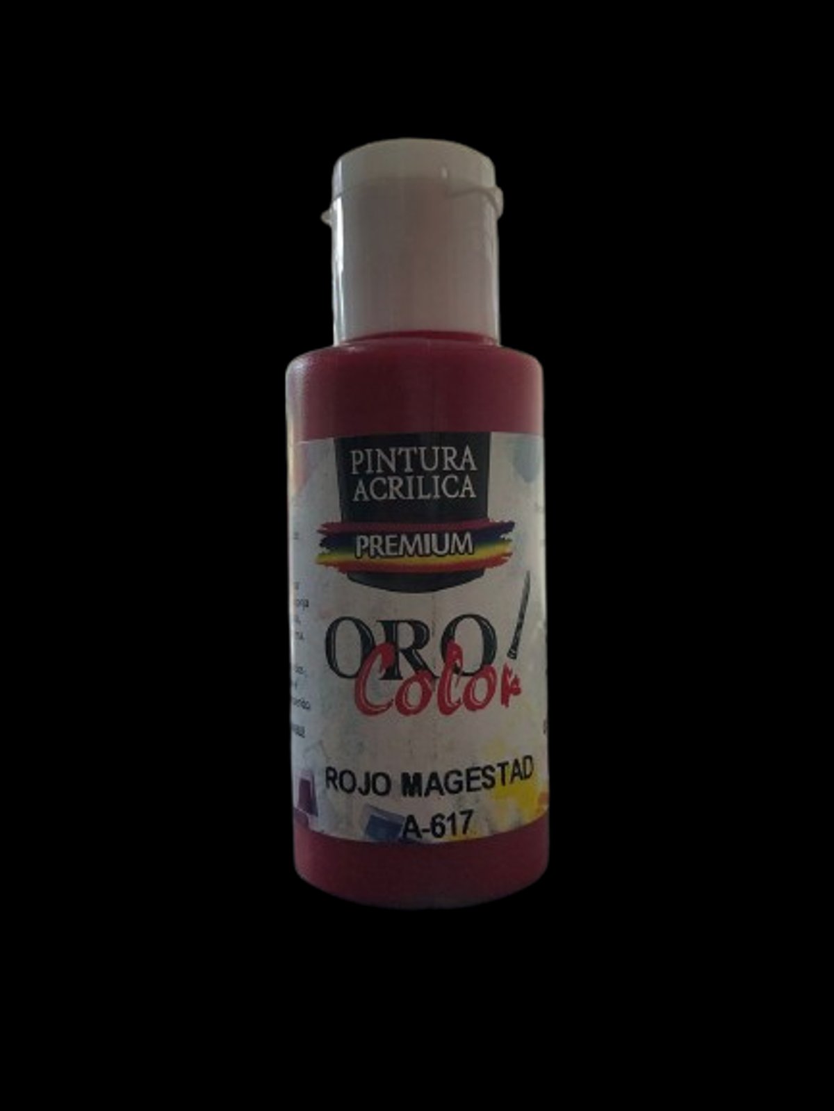 Pintura Acrílica Oro Color - Rojo Magestad 60ML