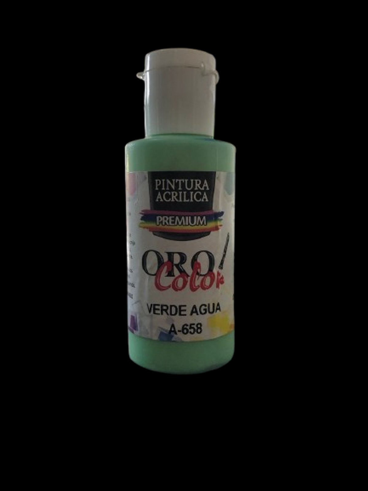 Pintura Acrílica Oro Color - Verde Agua 60ML