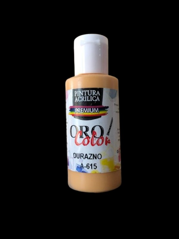 Pintura Acrílica Oro Color - Durazno 60ML