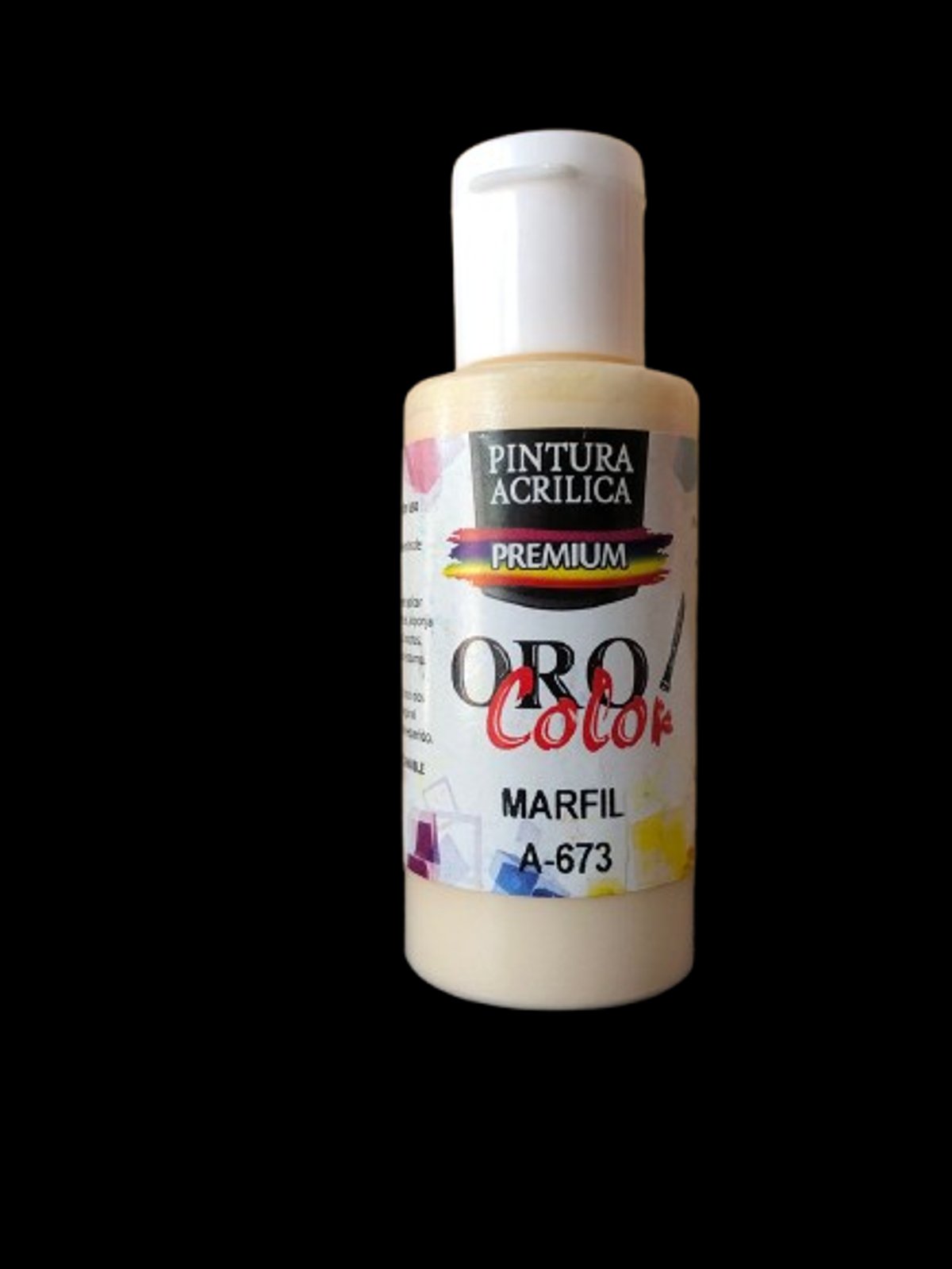 Pintura Acrílica Oro Color - Marfil  60ML