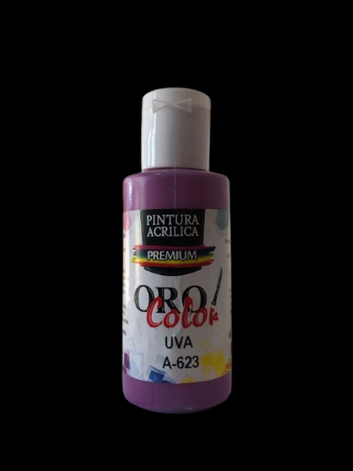 Pintura Acrílica Oro Color - Uva 60ML