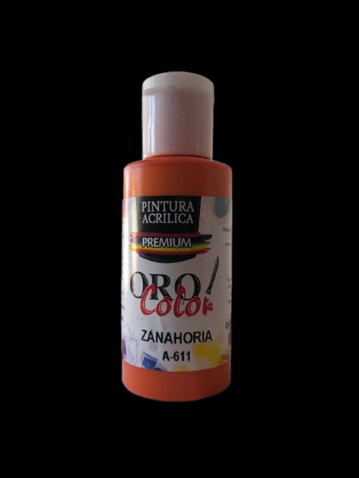 Pintura Acrílica Oro Color - Zanahoria 60ML