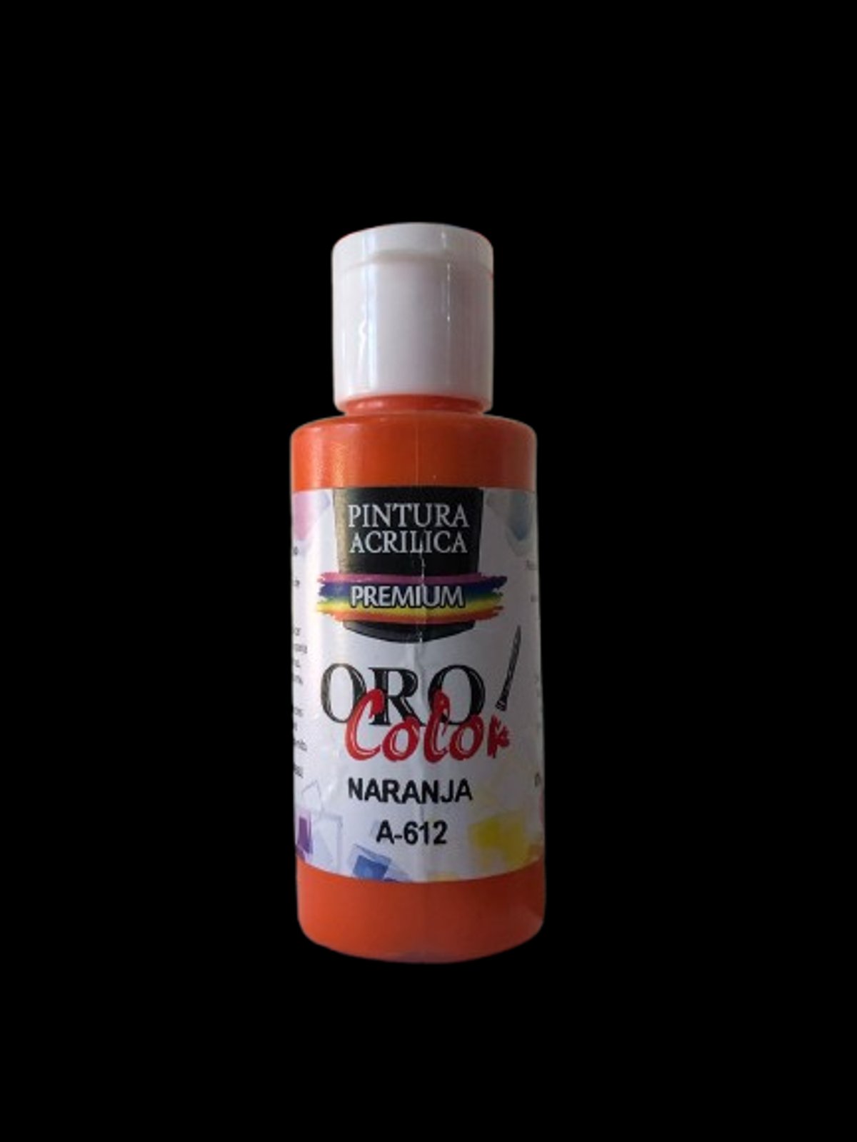 Pintura Acrílica Oro Color - Naranja 60ML