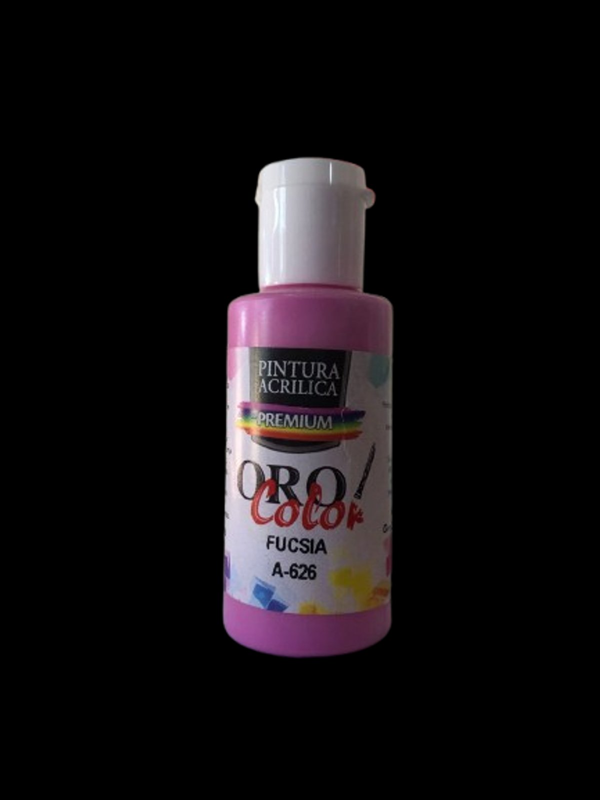 Pintura Acrílica Oro Color - Fucsia 60ML