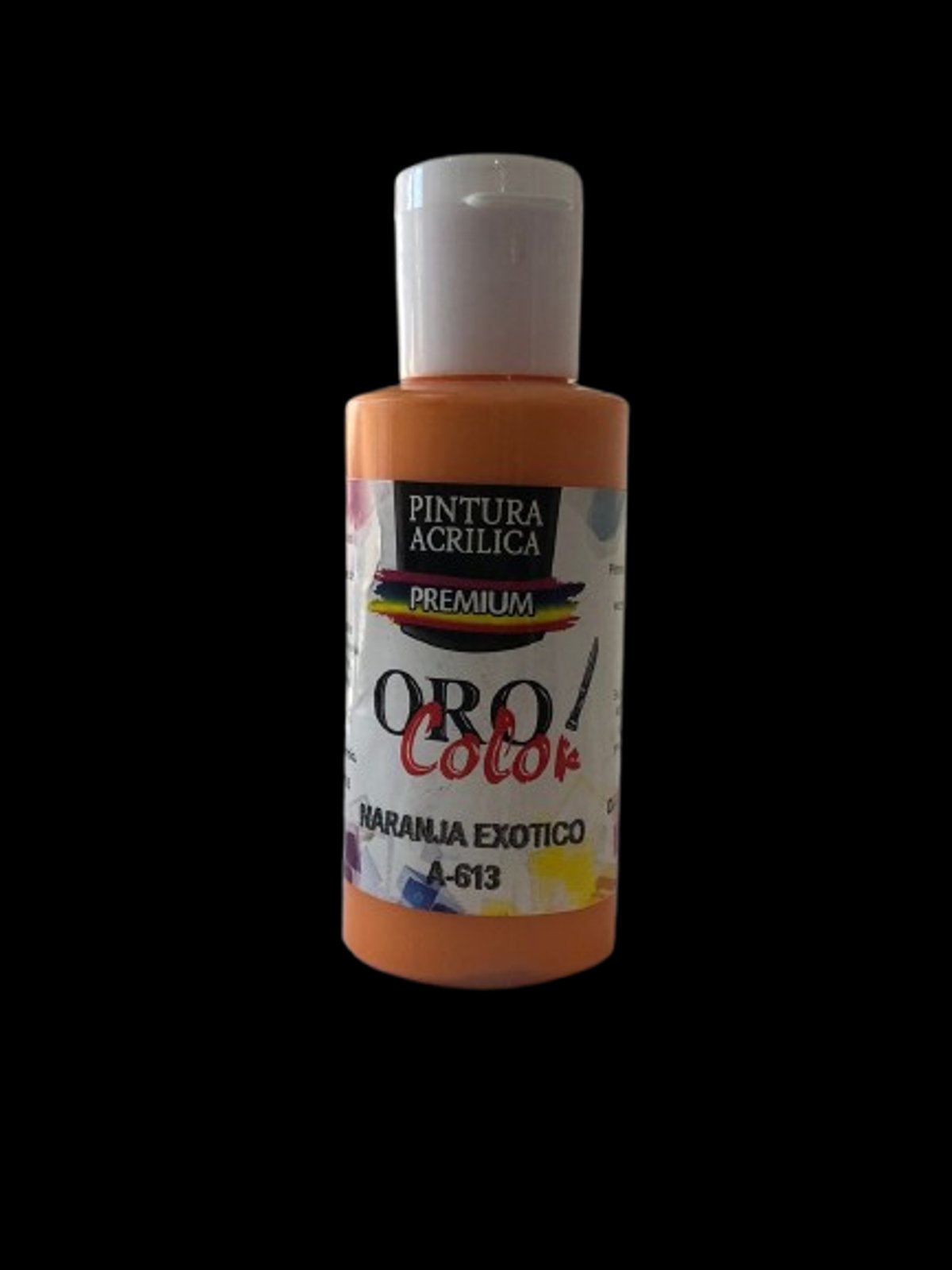 Pintura Acrílica Oro Color - Naranja Exotico 60ML
