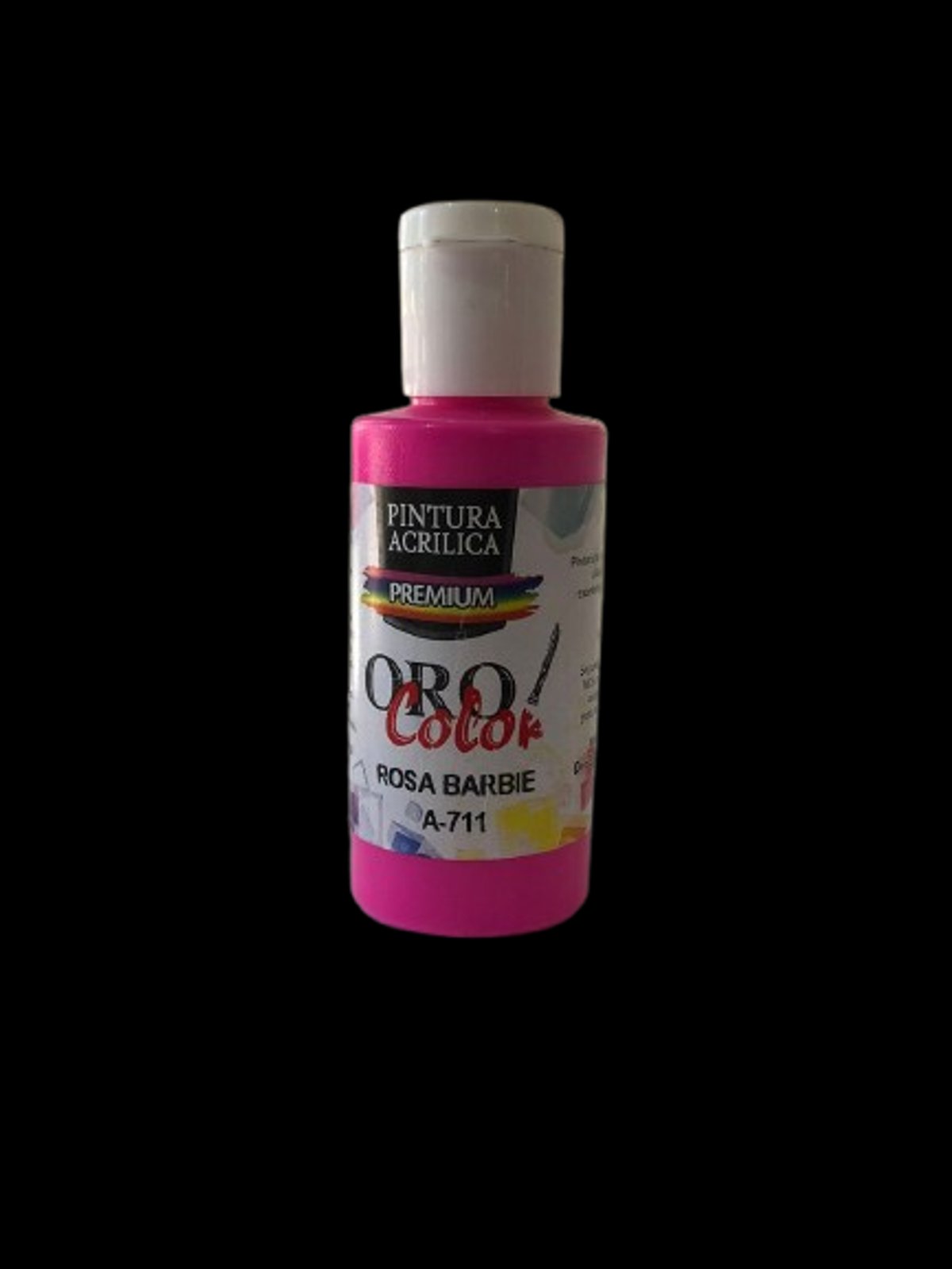 Pintura Acrílica Oro Color - Rosa Barbie 60ML