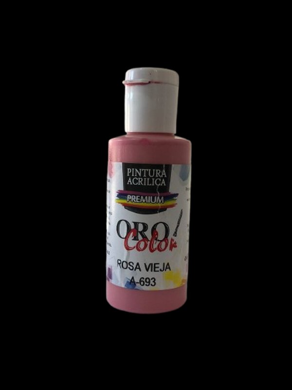 Pintura Acrílica Oro Color - Rosa Vieja 60ML