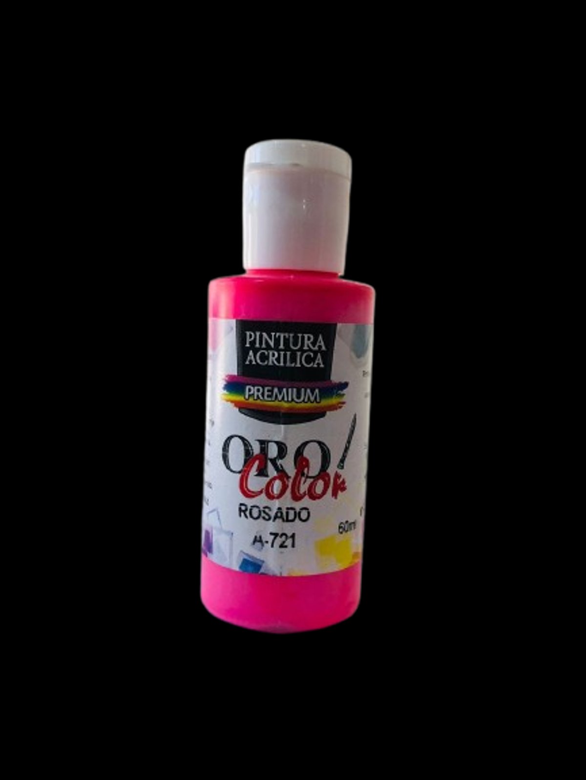 Pintura Acrílica Oro Color - Rosado 60ML