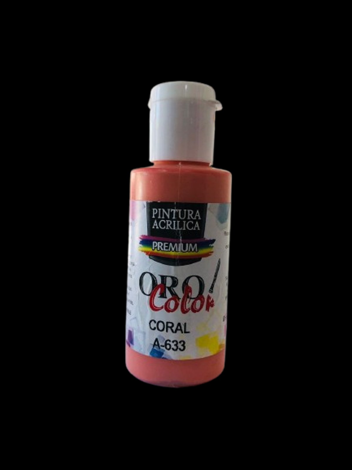 Pintura Acrílica Oro Color - Coral 60ML