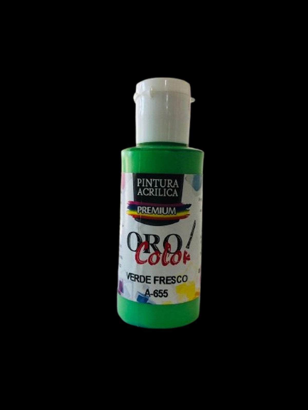 Pintura Acrílica Oro Color - Verde Fresco 60ML