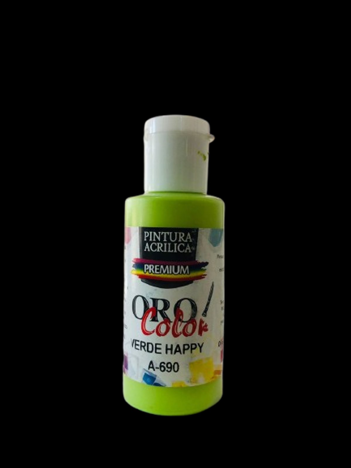 Pintura Acrílica Oro Color - Verde Happy 60ML