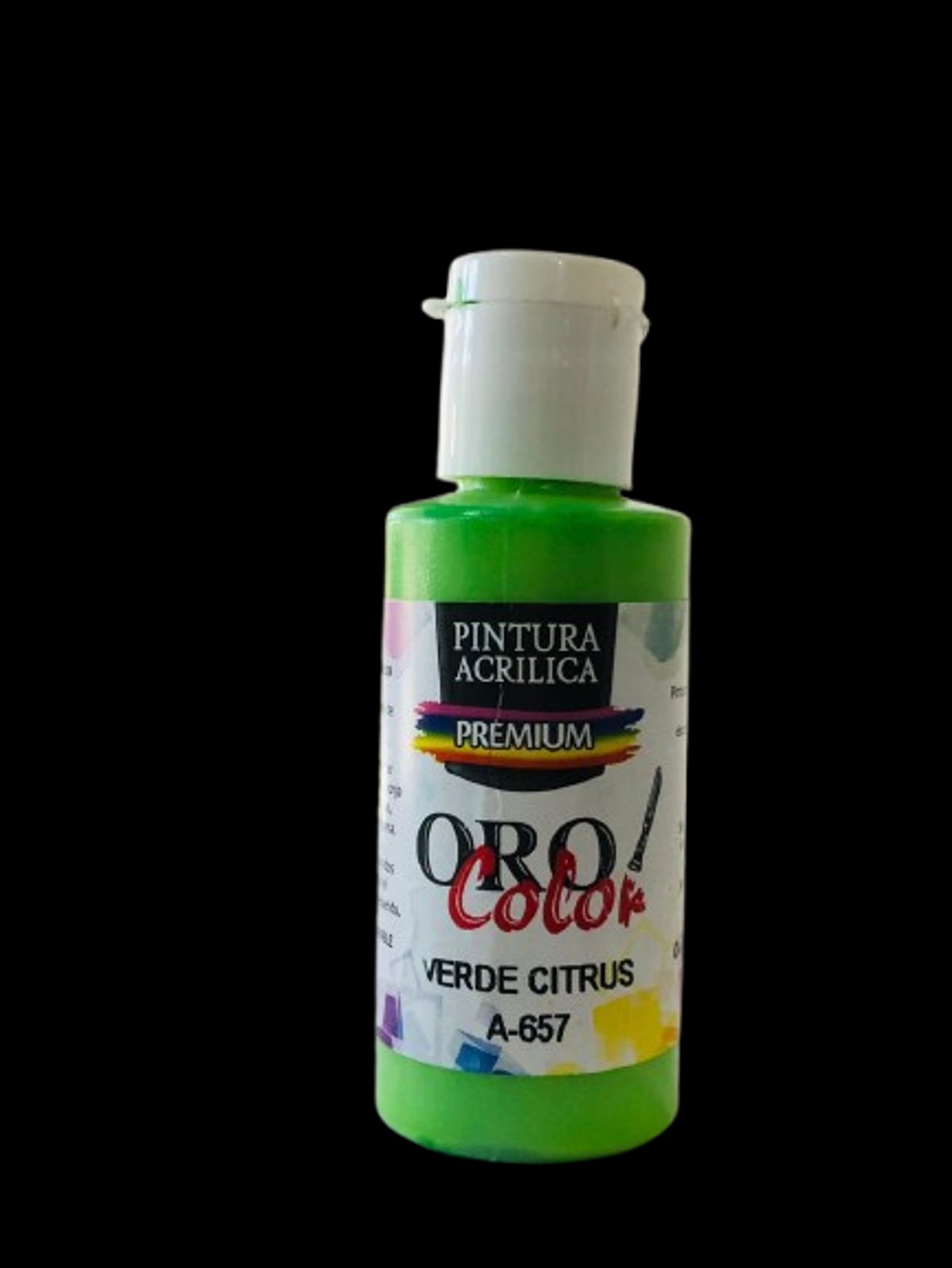 Pintura Acrílica Oro Color - Verde Citrus 60ML