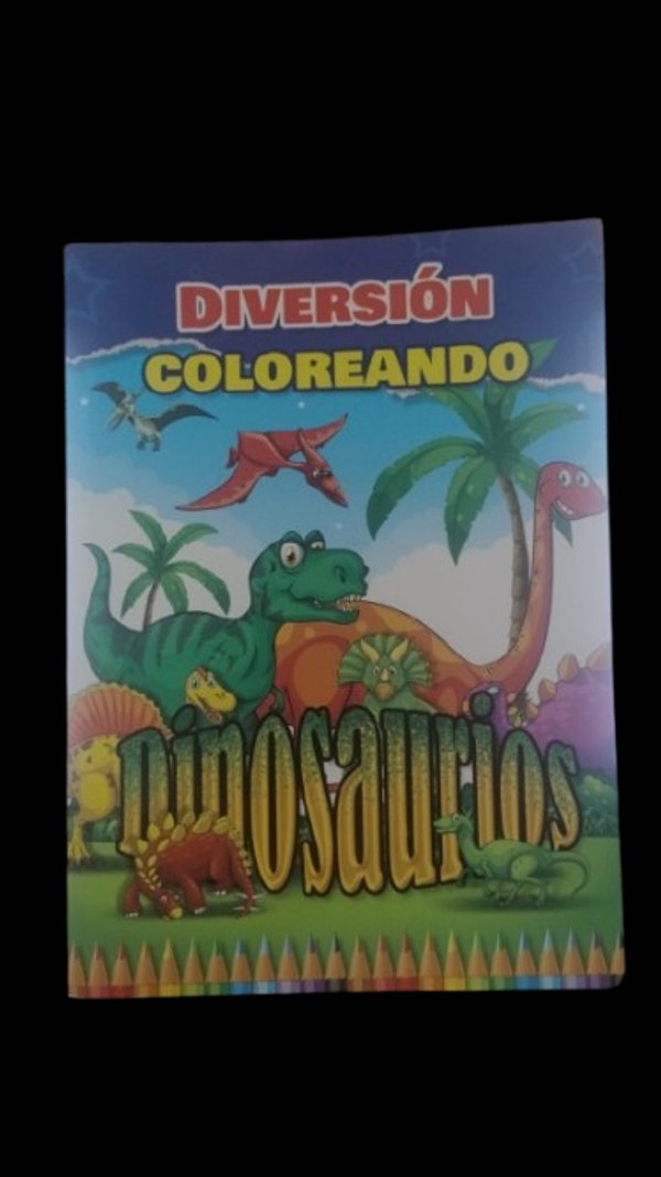 Libro para colorear DINOSAURIOS