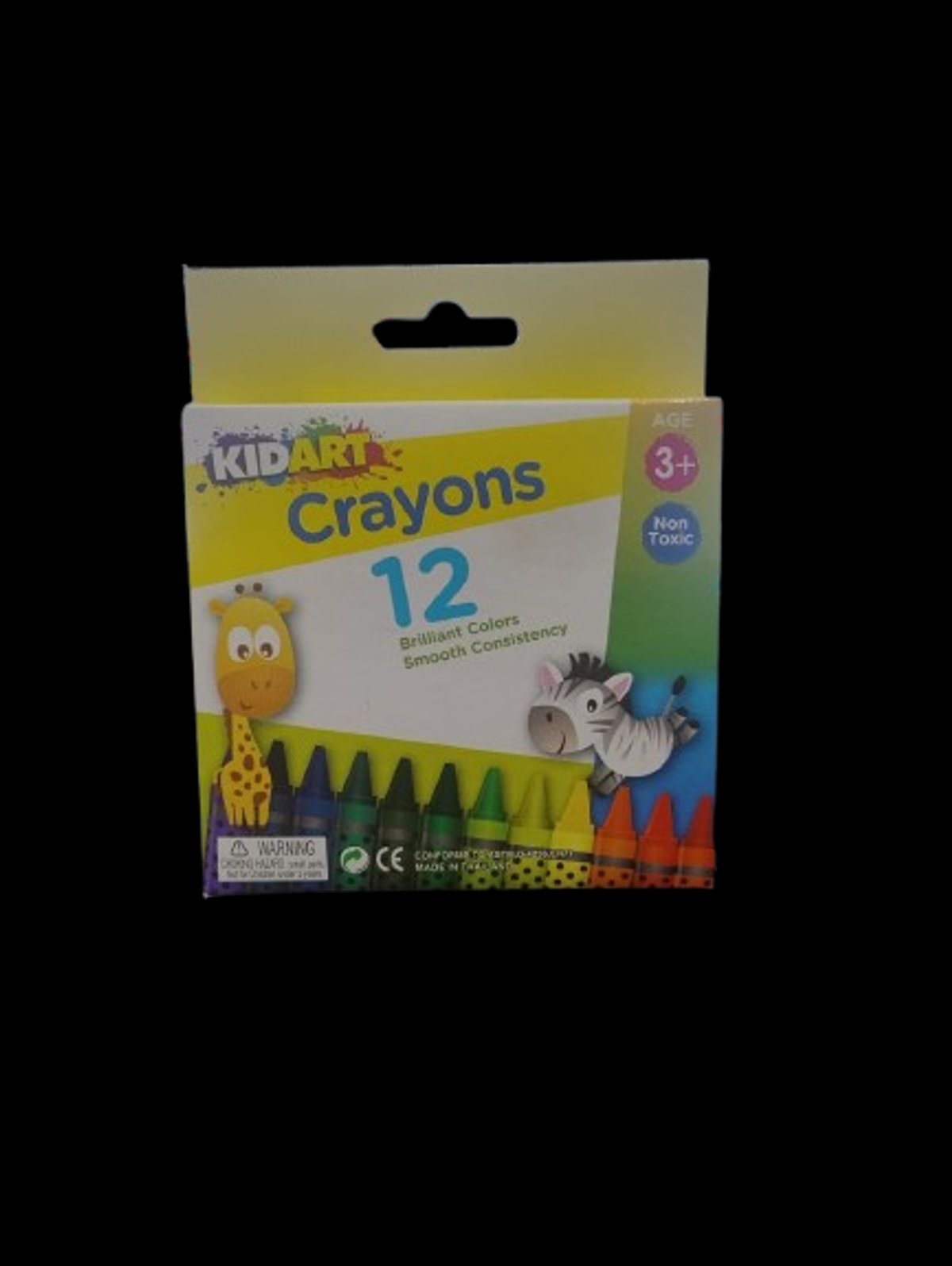 Crayones de 12 unidades Marca KIDART