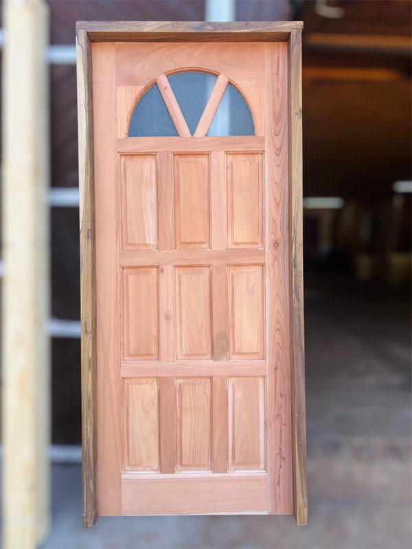 Puertas Tablero Económica de Cedro 🚪