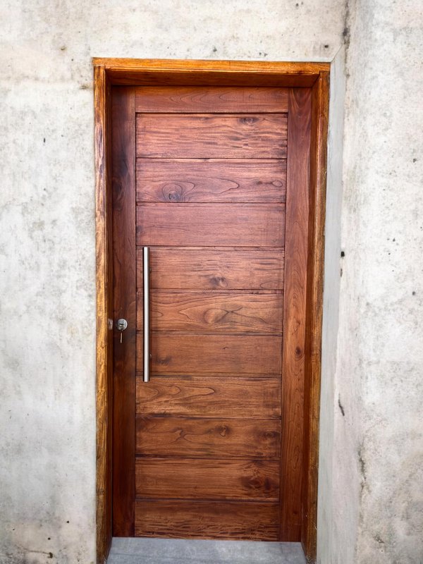 Puertas Tablero de Cedro de Lujo 🪵