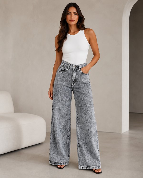 WIDE LEG AHUMADO