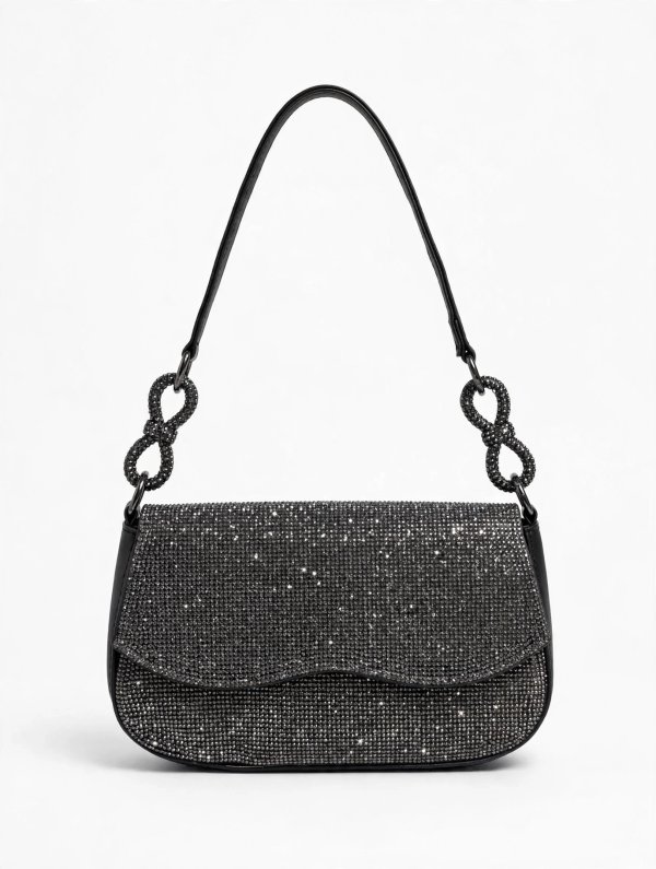 Cartera con pedrería para Fiesta 