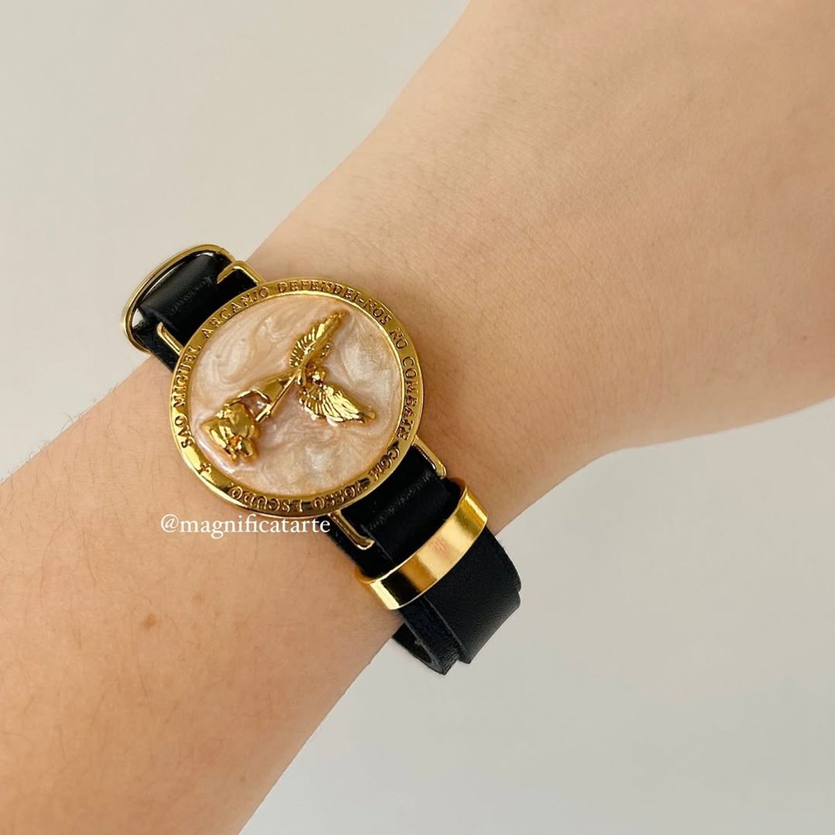 Pulsera de cuero San Miguel - 4