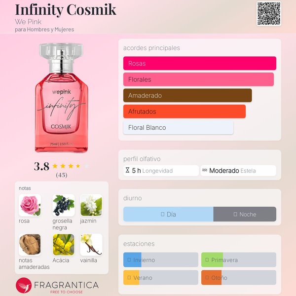 Perfume WePink Infinity Cosmik (Mujer)