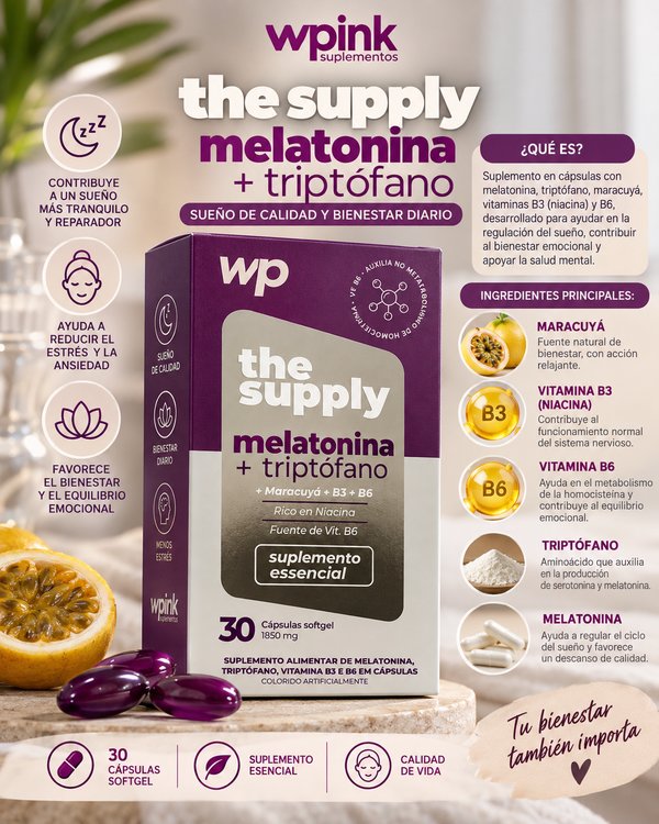 Melatonina + Triptófano