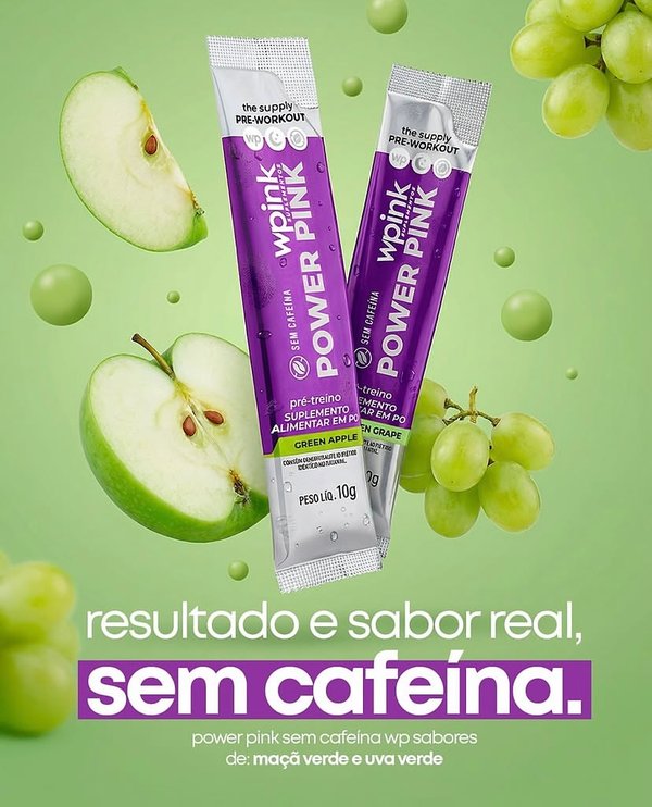 Pre entreno Wpink | Sin cafeína | 30 unidades