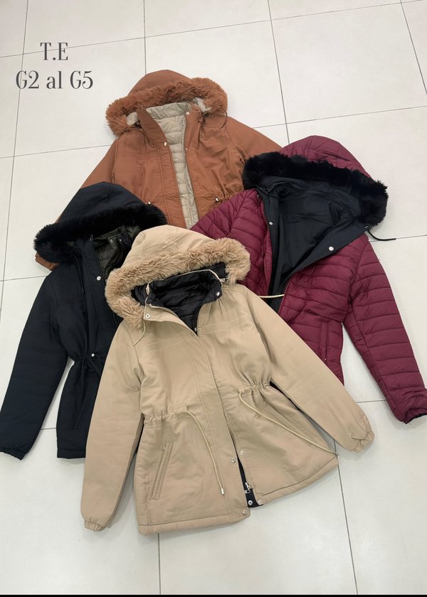 Parkas y camperas