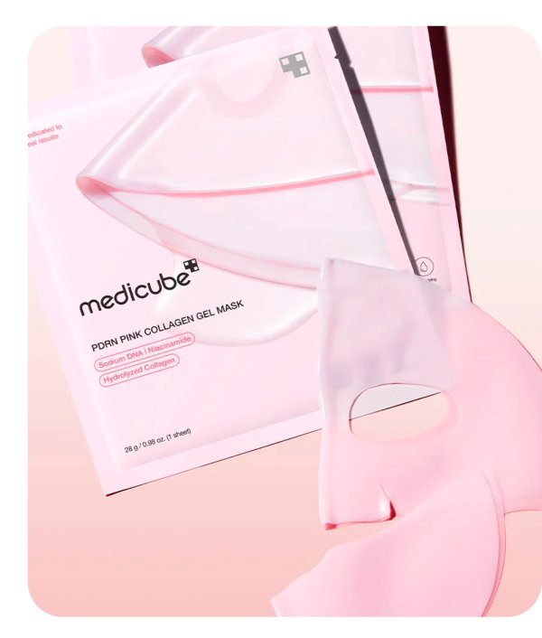 Mascarilla facial de gel Medicube PDRN Pink Collagen