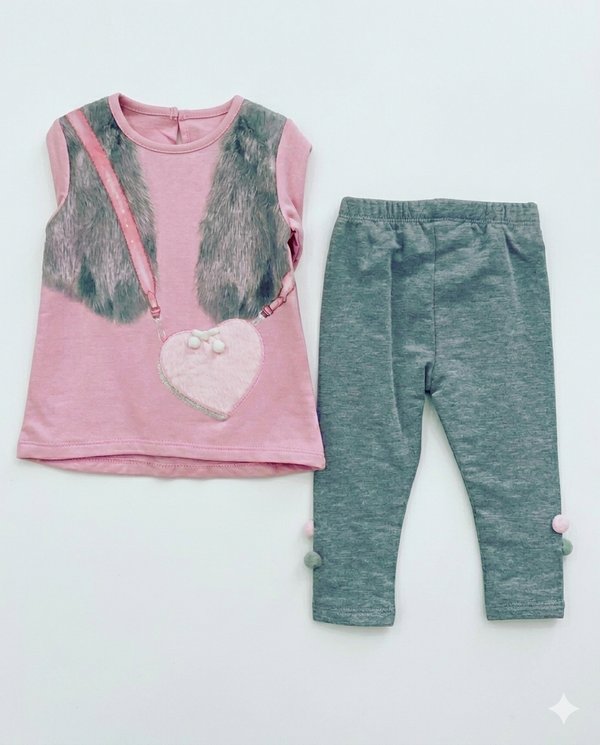  Conjunto Dos Piezas Niña – Comodidad y Estilo
