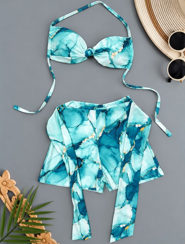 CONJUNTO DE LYCRA ESTAMPADOS PARA PLAYA!  ☀️ 🌊